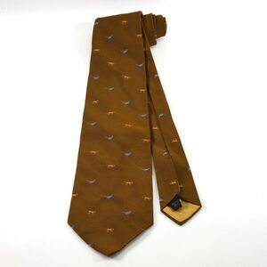 Resilio Sophisticate Collection Tie British Club Design Hunting Dog & Pheasant‎